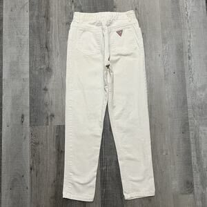 VTG Guess Georges Marciano White 80s/90s Denim USA Jeans Womens 26"